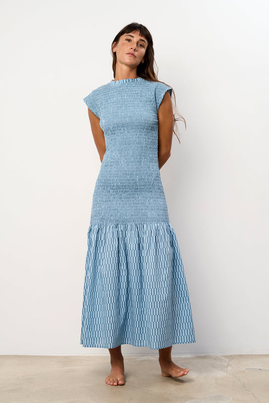 Vestido azul de Emma