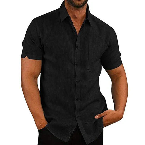 Bryson | Camisa de Algodón y Lino