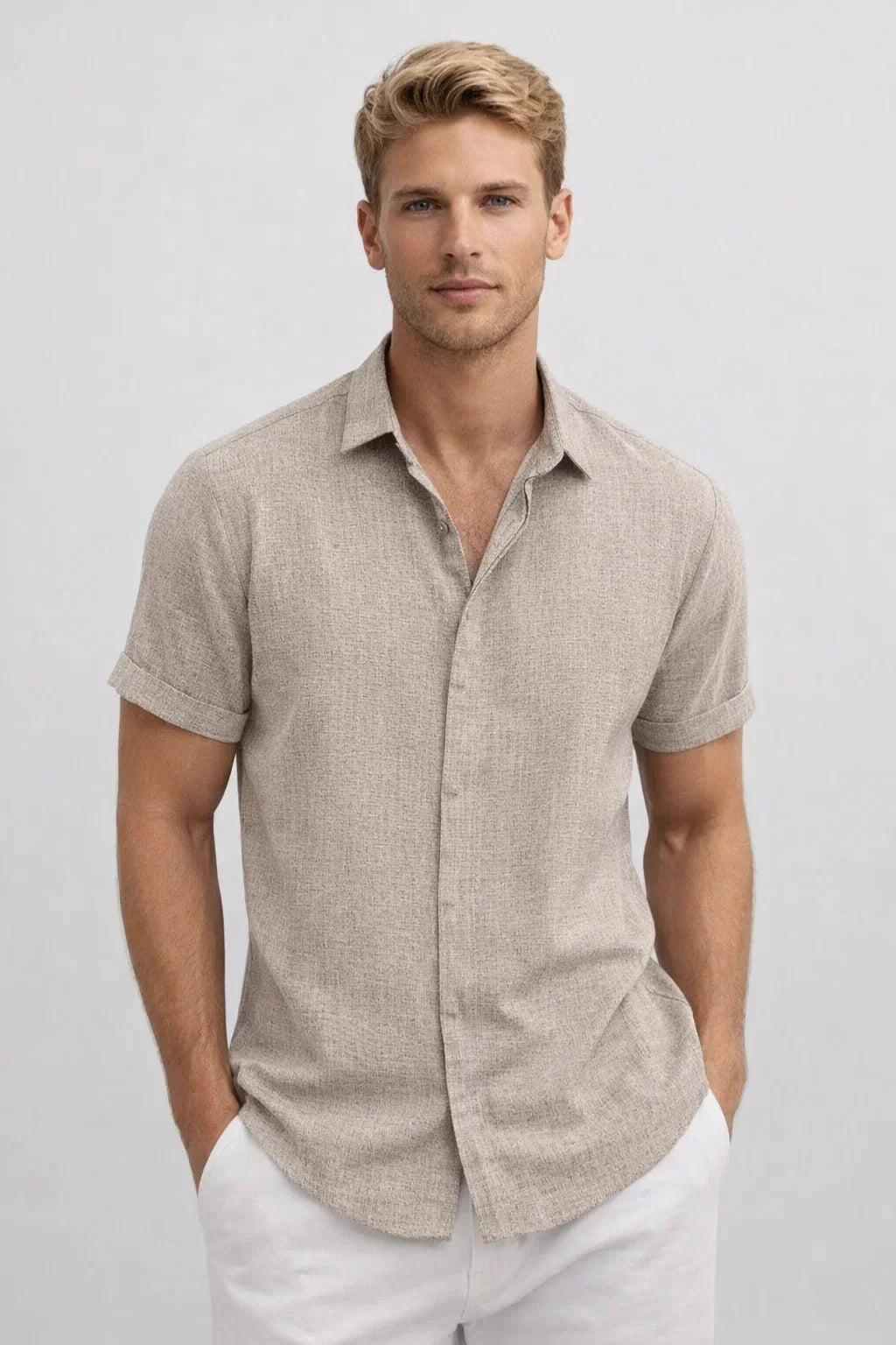 Niccolò | Camisa de Lino para Hombre