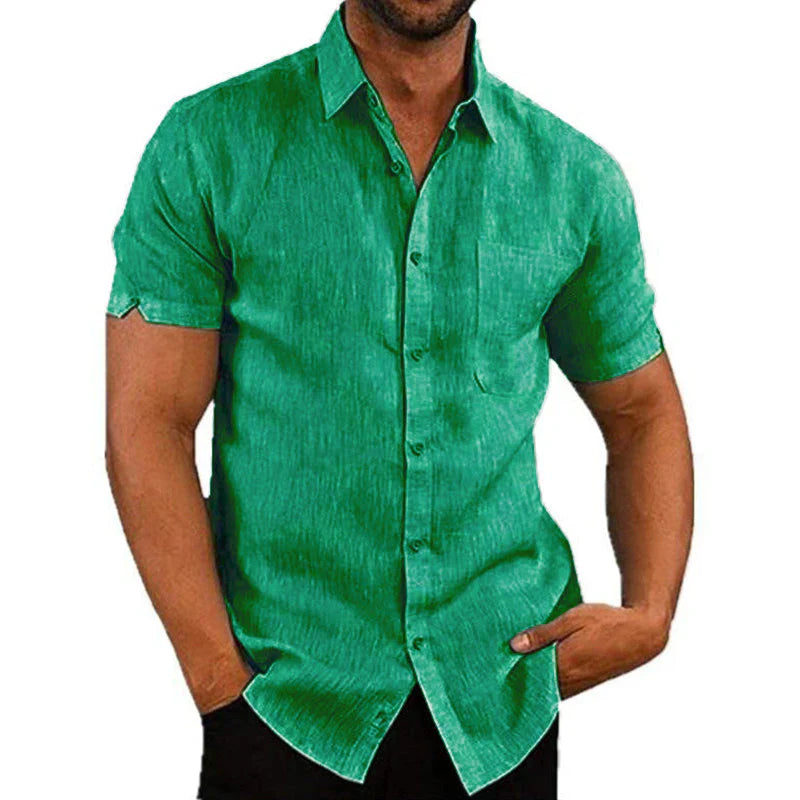 Bryson | Camisa de Algodón y Lino