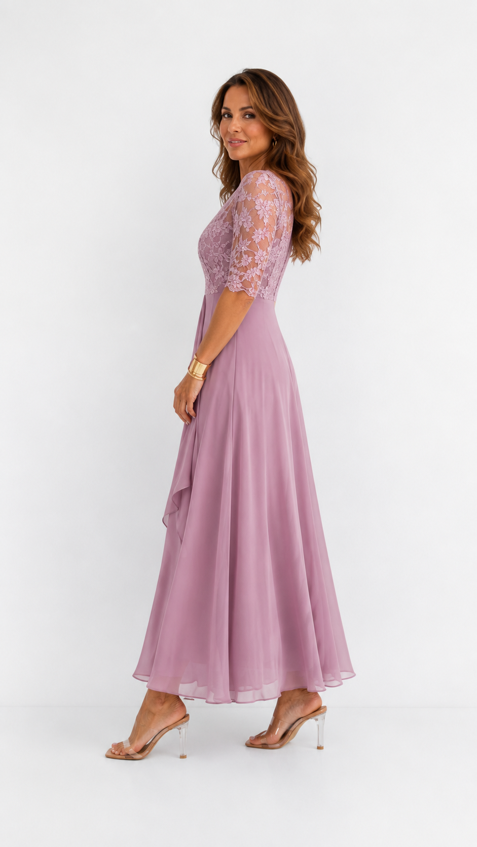 Alessia | Vestido Largo de Encaje