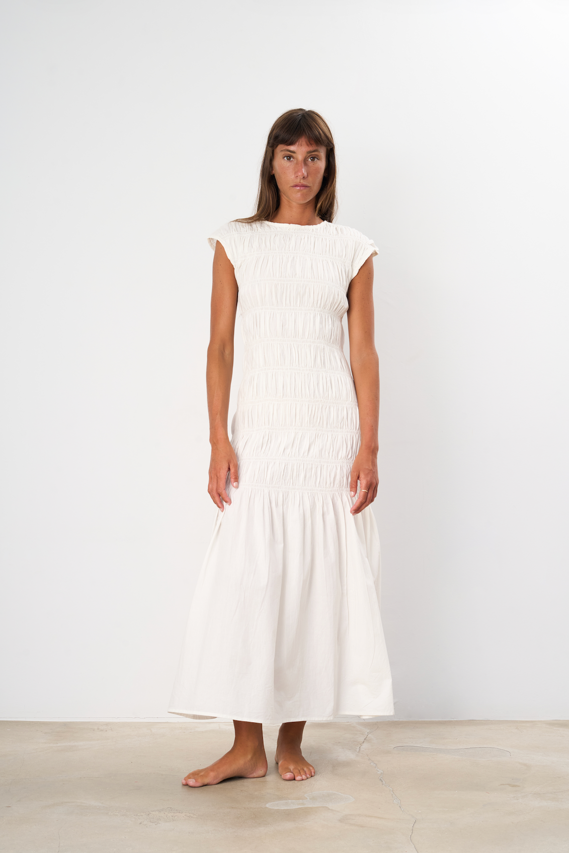 Bee Dress White