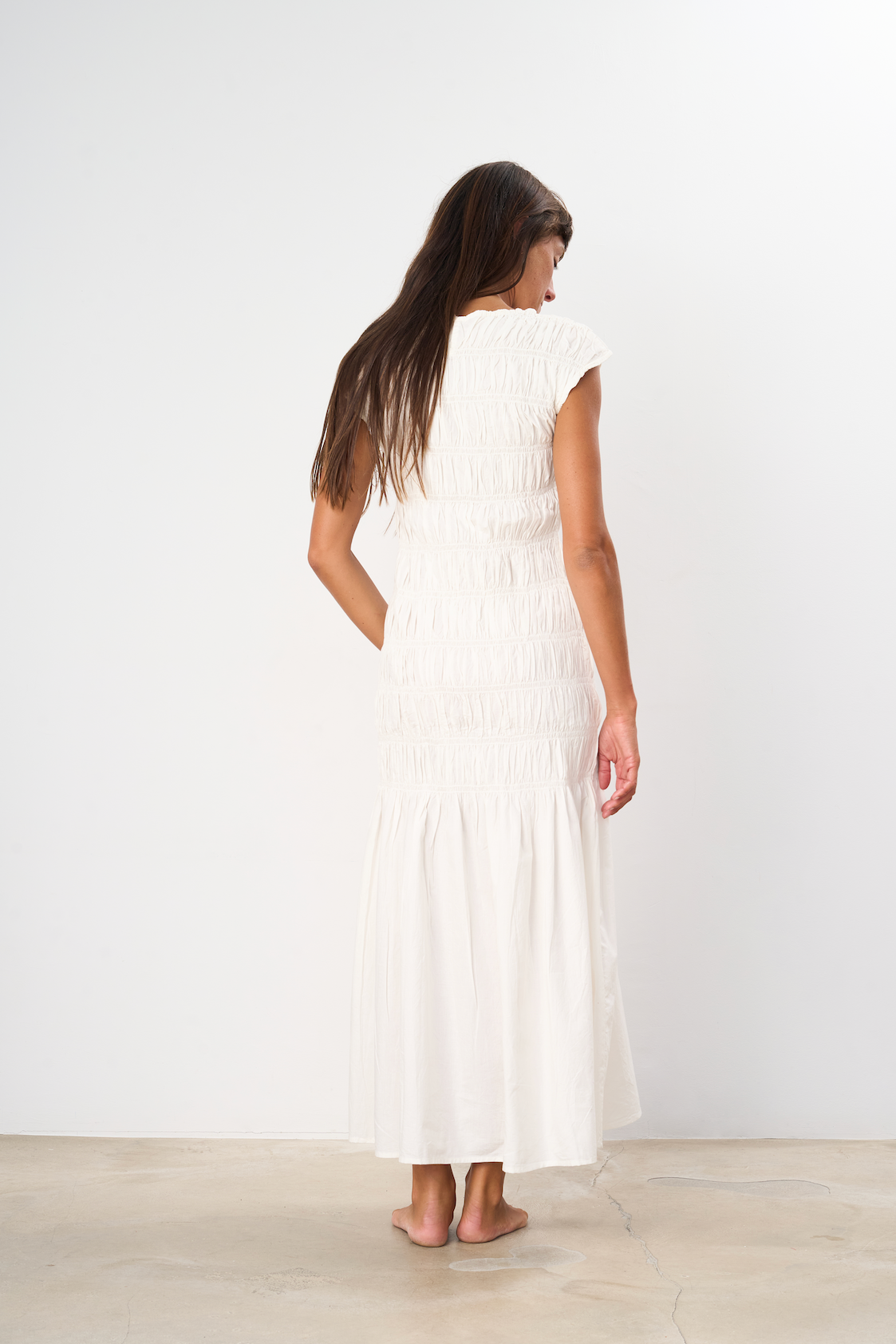 Bee Dress White