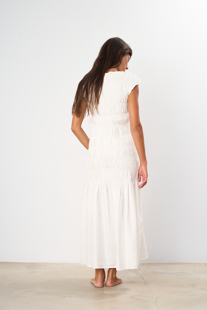 Bee Dress White