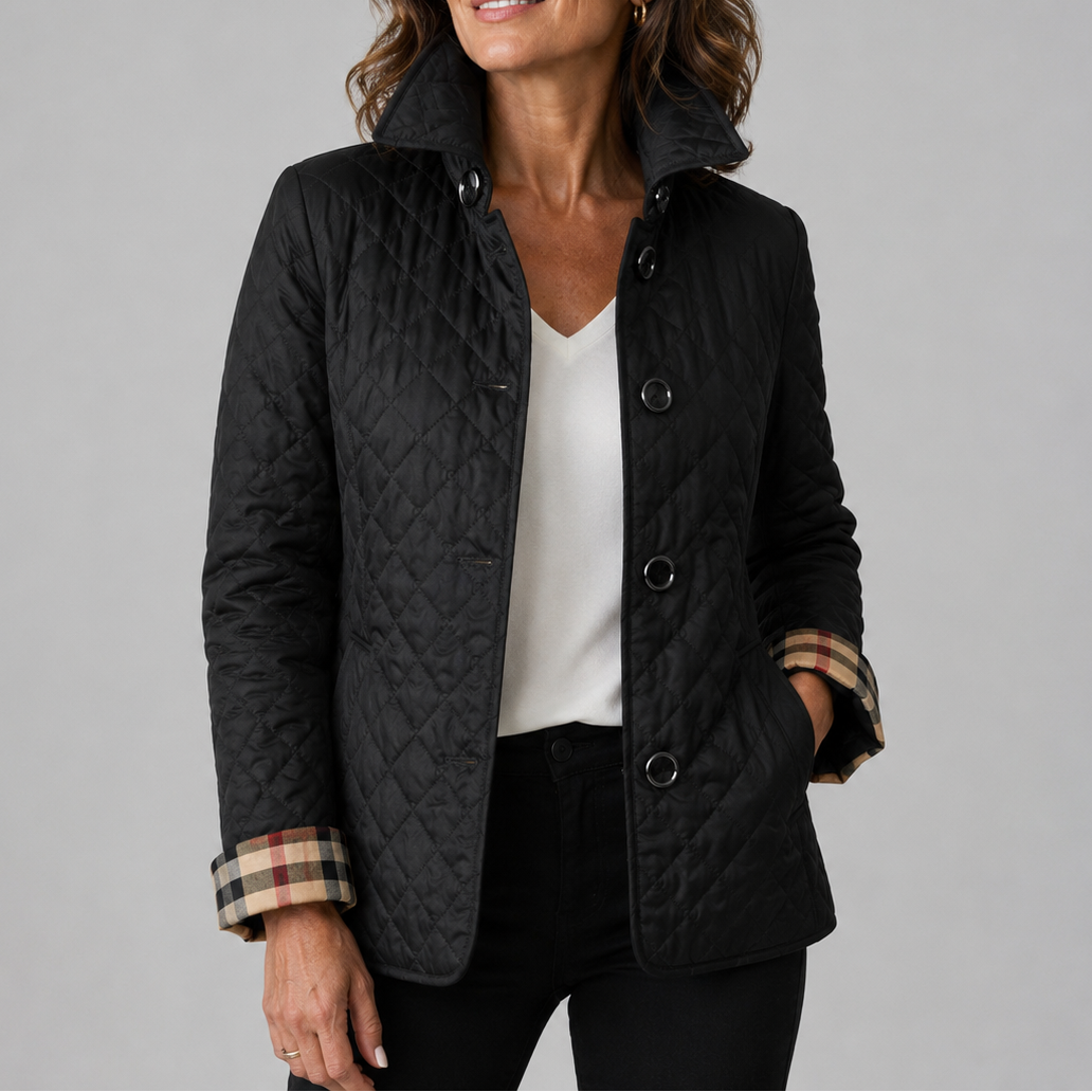 Elena | Chaqueta Acolchada Elegante