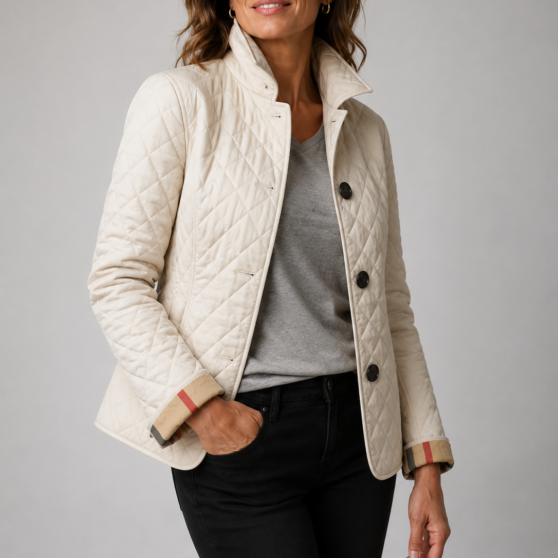 Elena | Chaqueta Acolchada Elegante