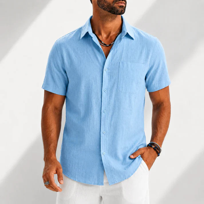 Monterey | Camisa de Algodón y Lino