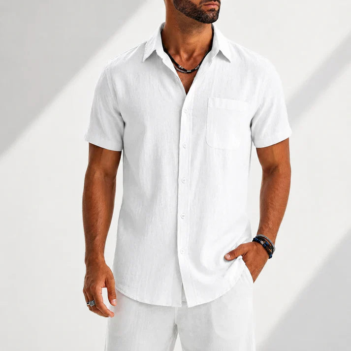 Monterey | Camisa de Algodón y Lino
