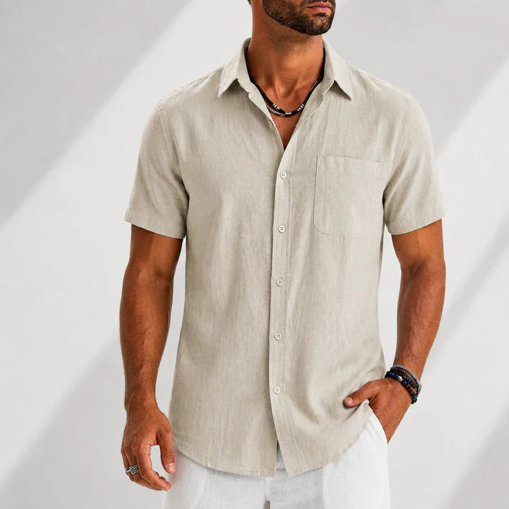 Monterey | Camisa de Algodón y Lino