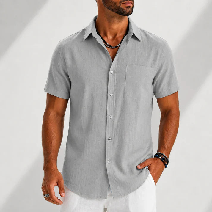 Monterey | Camisa de Algodón y Lino