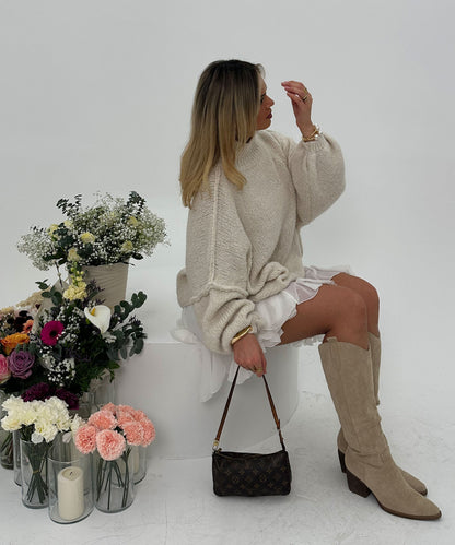 Botas camperas Selenay Beige