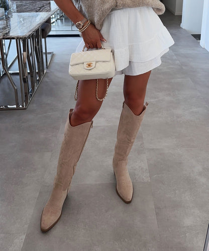 Botas camperas Selenay Beige
