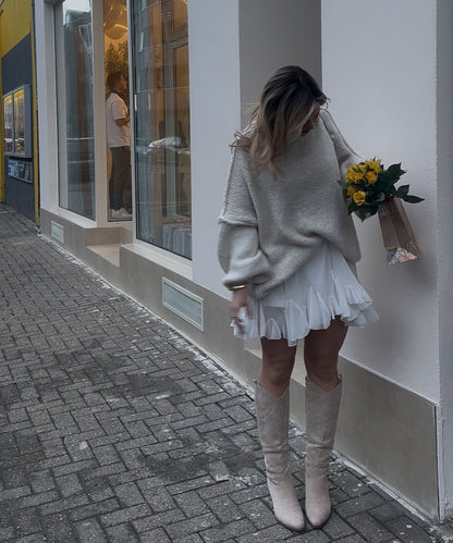 Botas camperas Selenay Beige