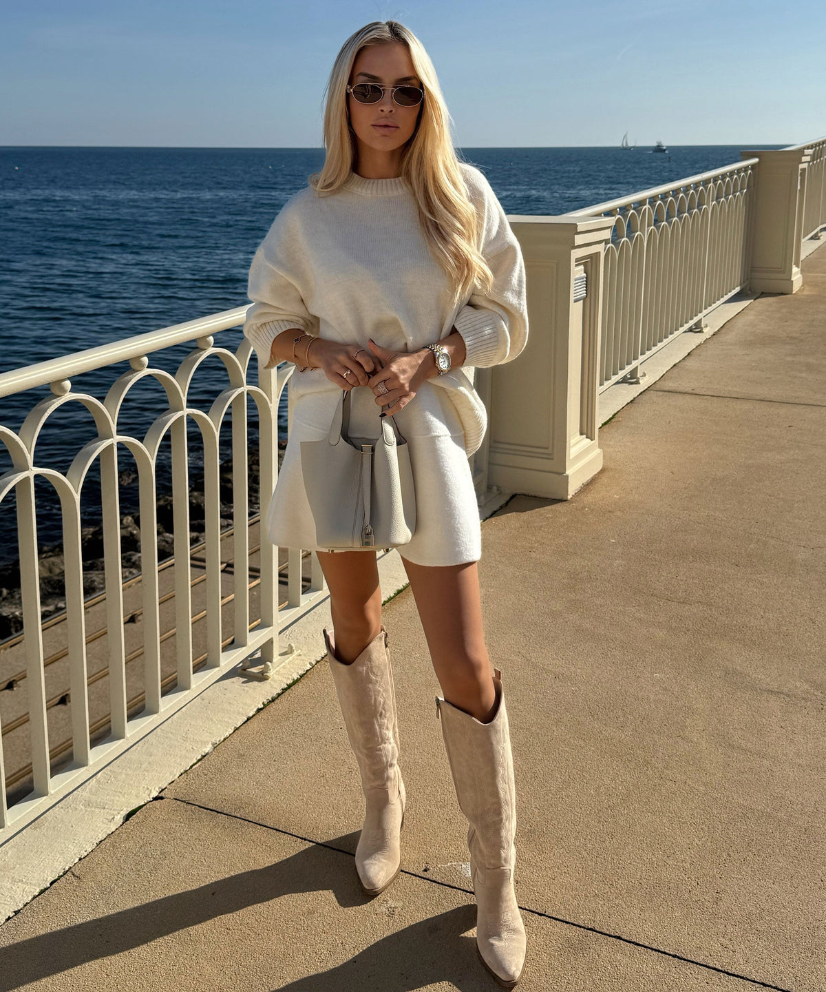Botas camperas Selenay Beige