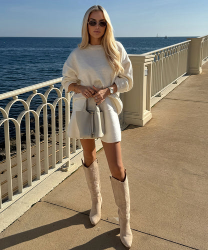 Botas camperas Selenay Beige
