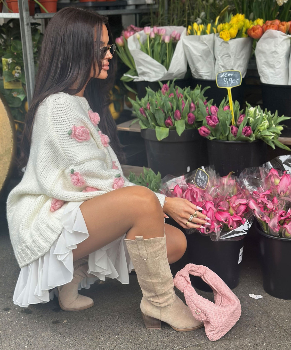 Botas camperas Selenay Beige