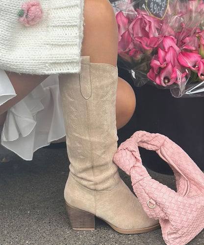 Botas camperas Selenay Beige