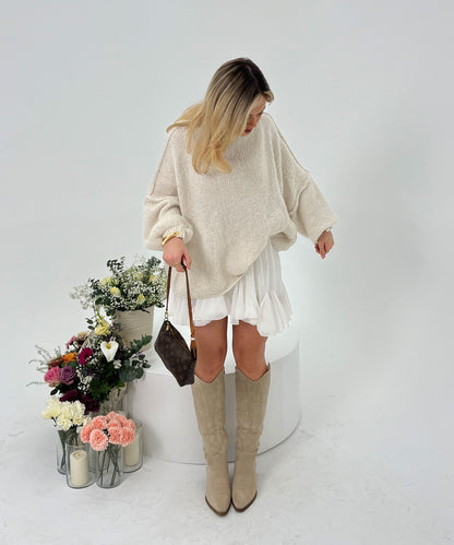 Botas camperas Selenay Beige