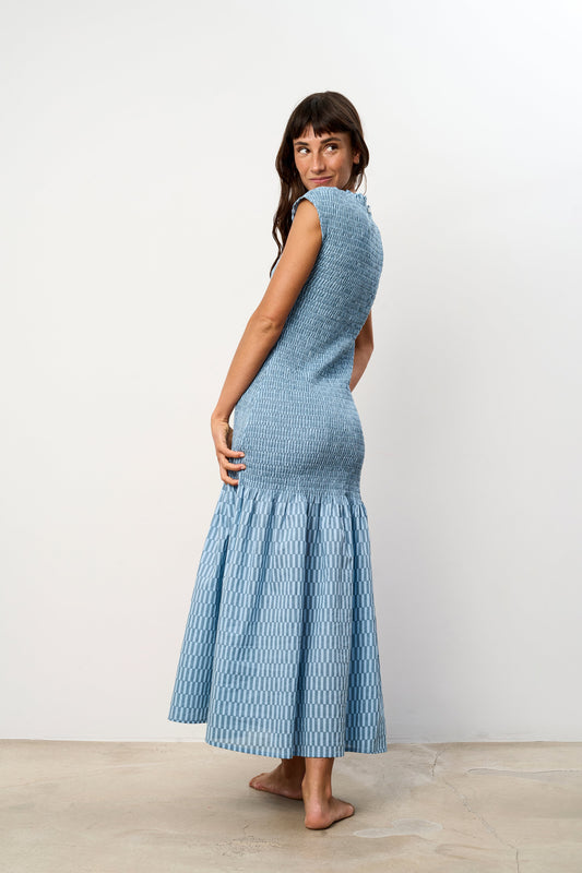 Vestido azul de Emma