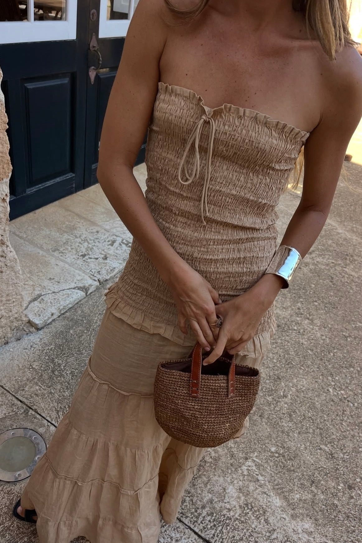 Roma Camel Dress