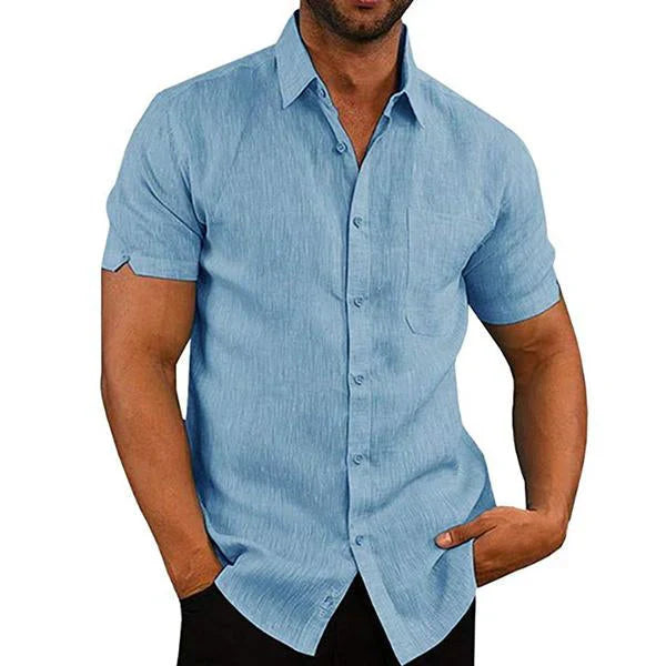 Bryson | Camisa de Algodón y Lino