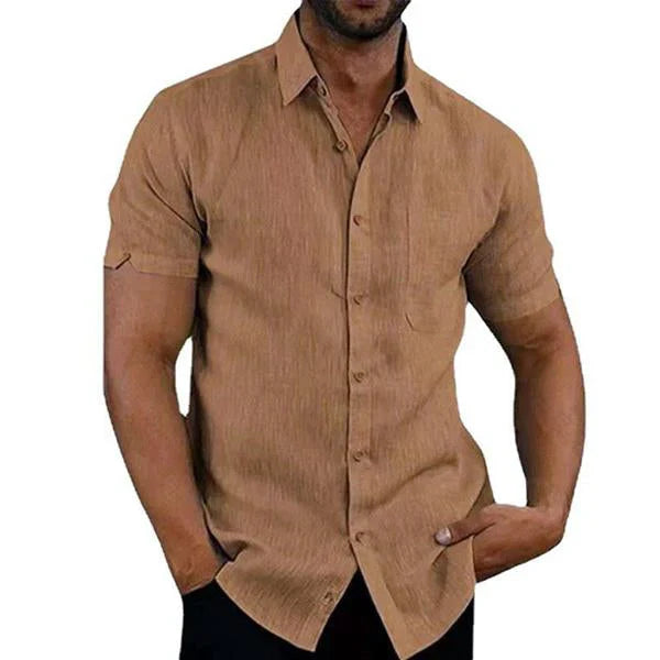 Bryson | Camisa de Algodón y Lino