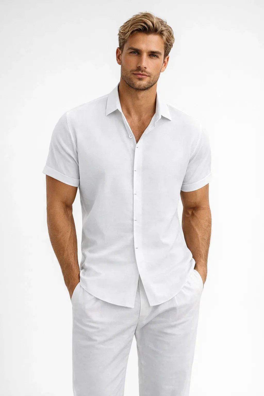 Niccolò | Camisa de Lino para Hombre