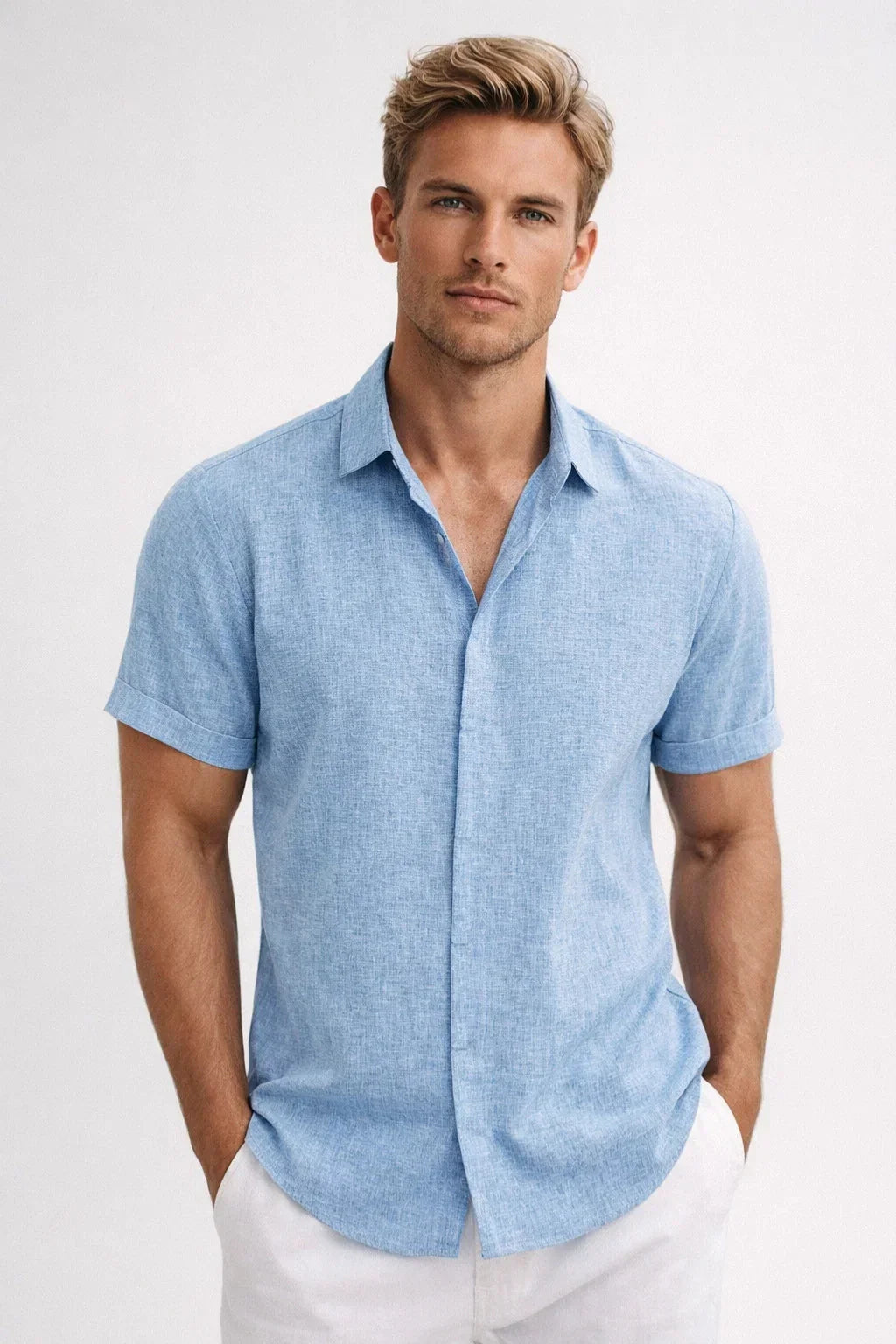Niccolò | Camisa de Lino para Hombre