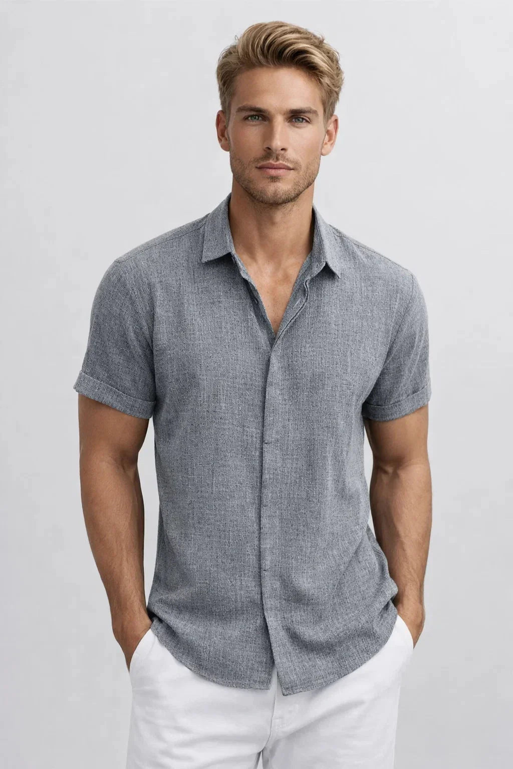 Niccolò | Camisa de Lino para Hombre
